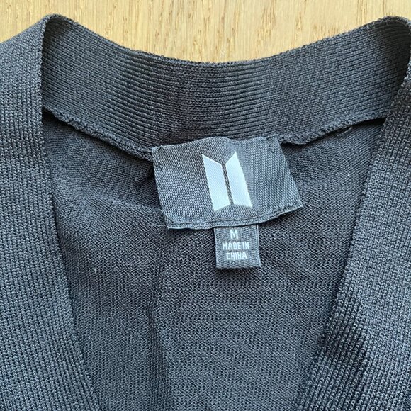 BTS Butter Black Cardigan - Picture 3 of 5